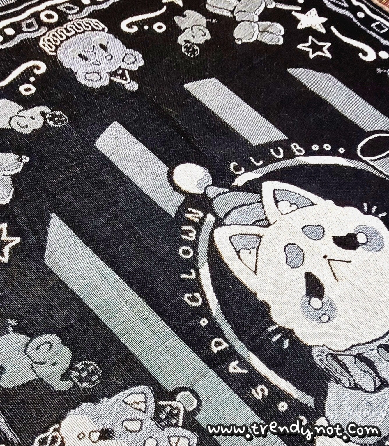 Knit Blanket - Sad Clown Club