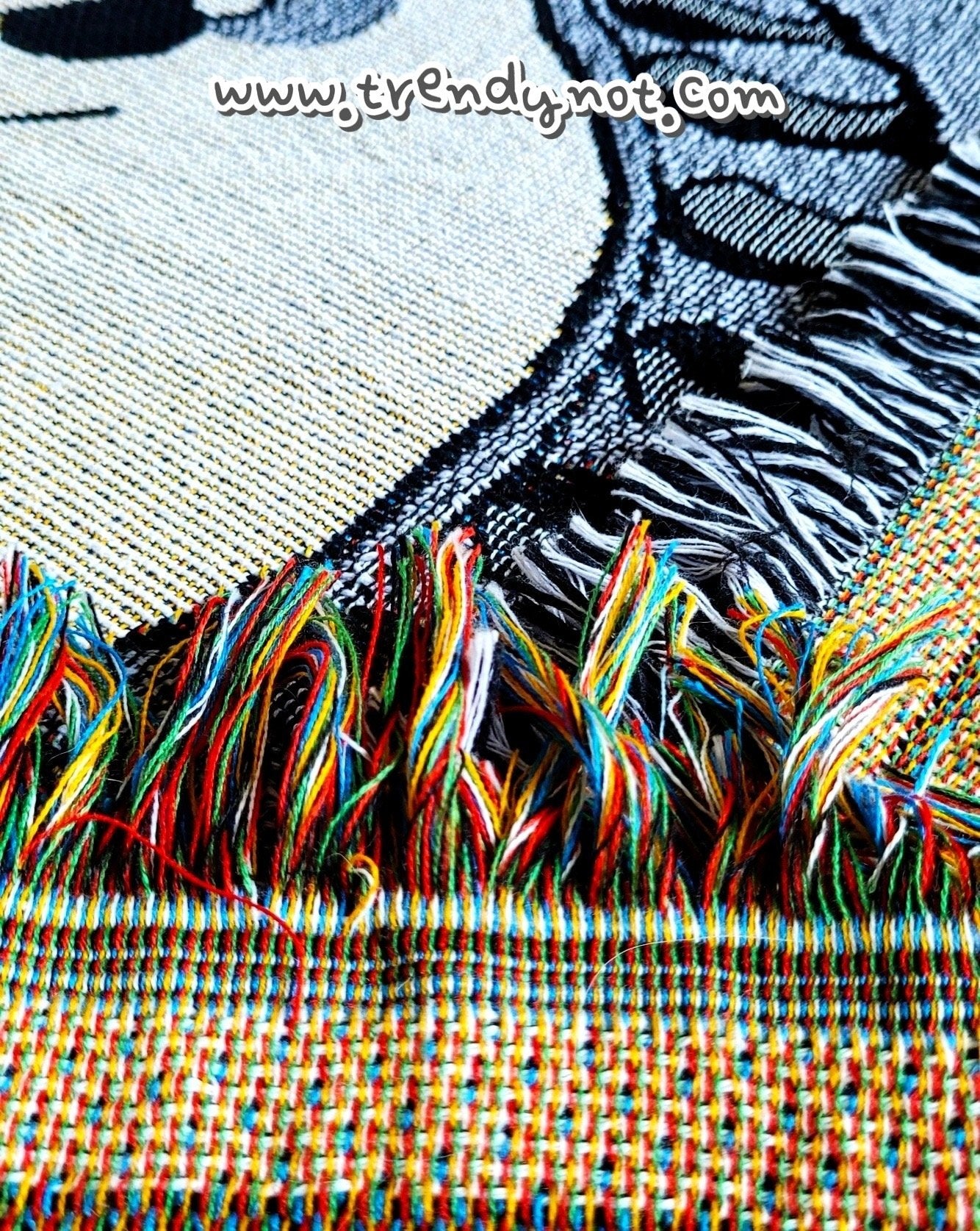 Knit Blanket - Sad Clown Club
