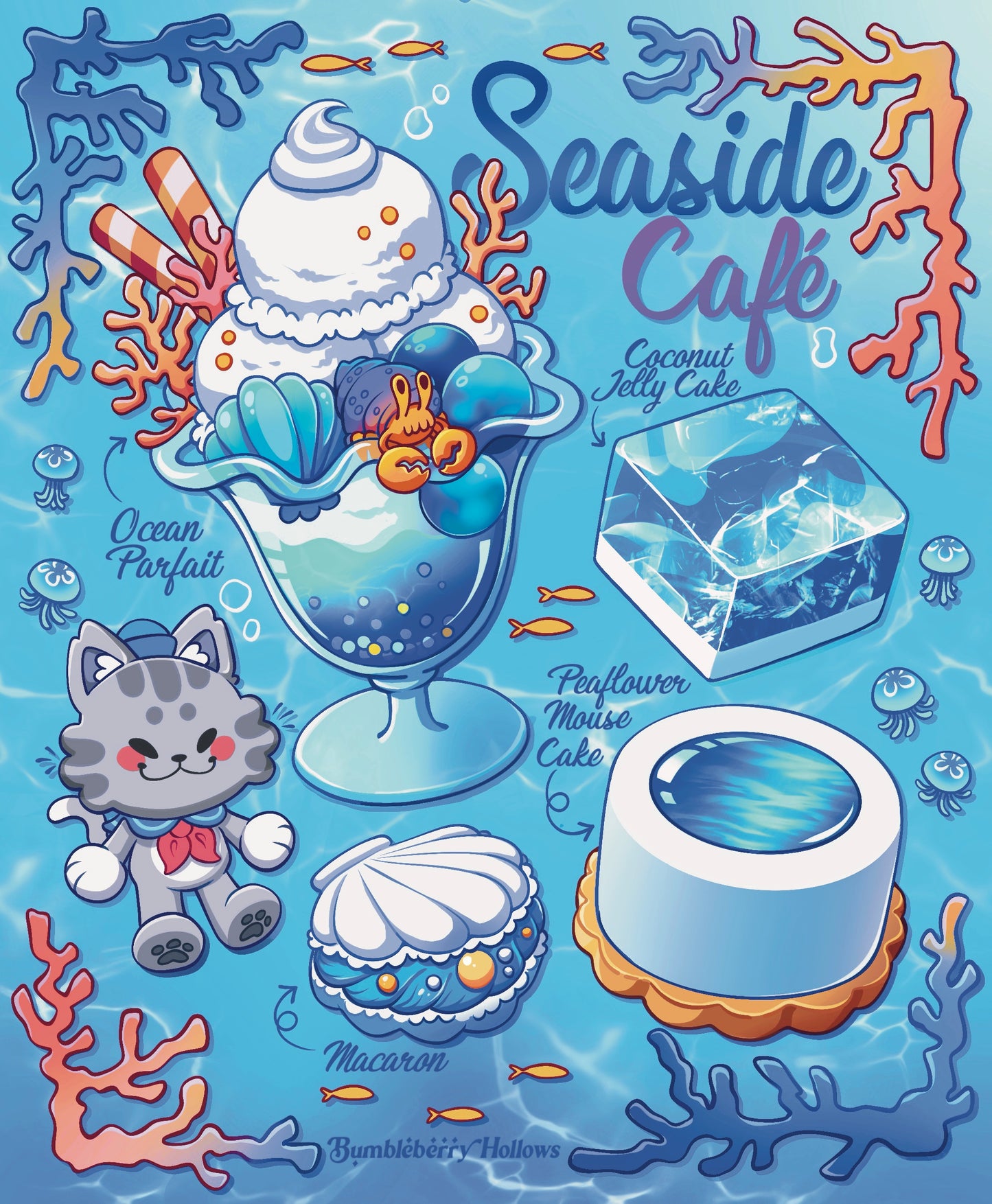 Art Print - Seaside Cafe