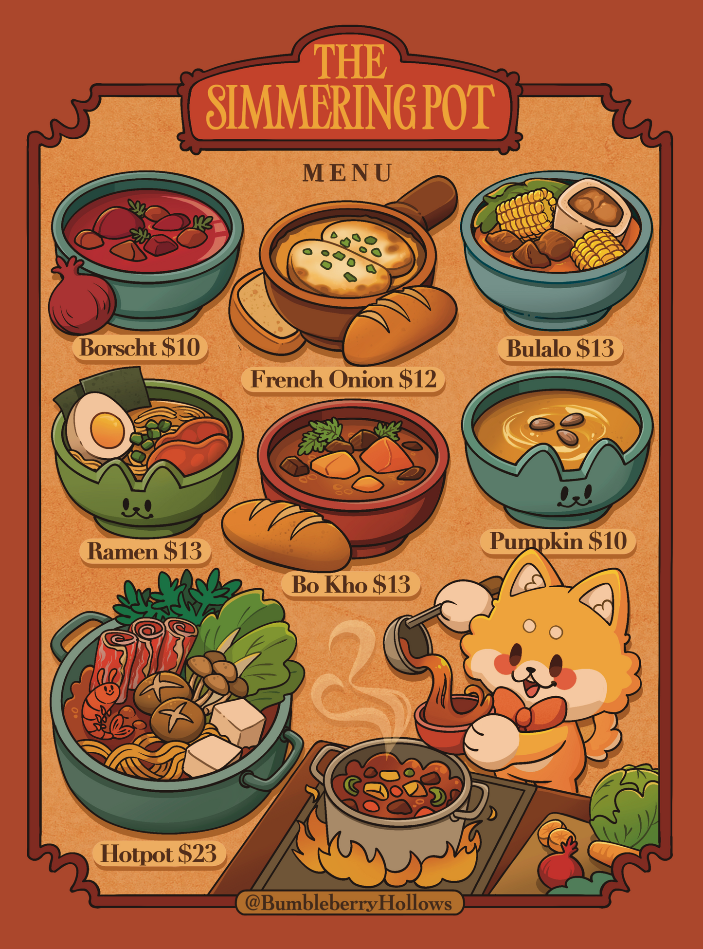 Art Print - The Simmering Pot