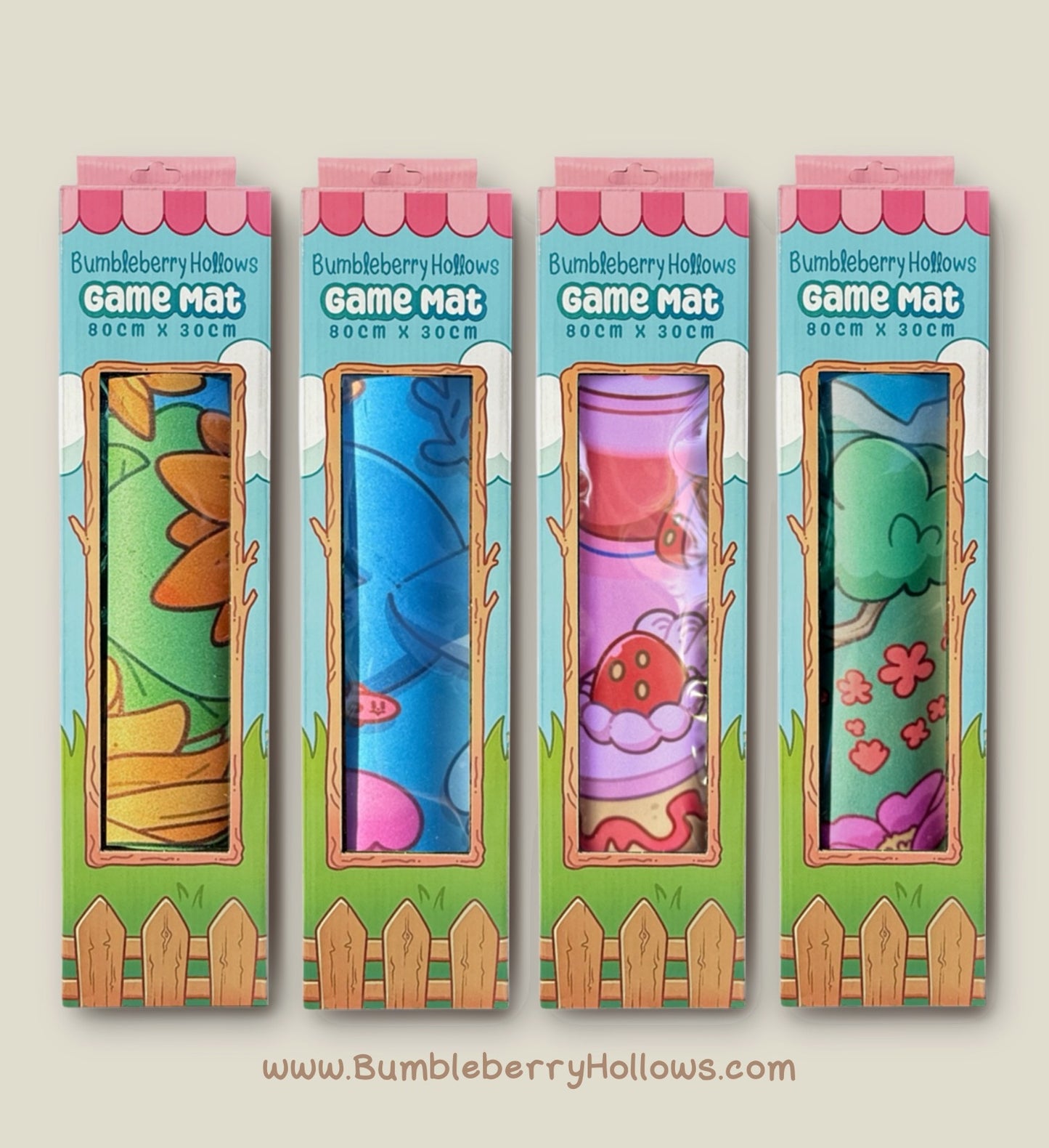 Desk Mat - Bonnies Strawberry Treats