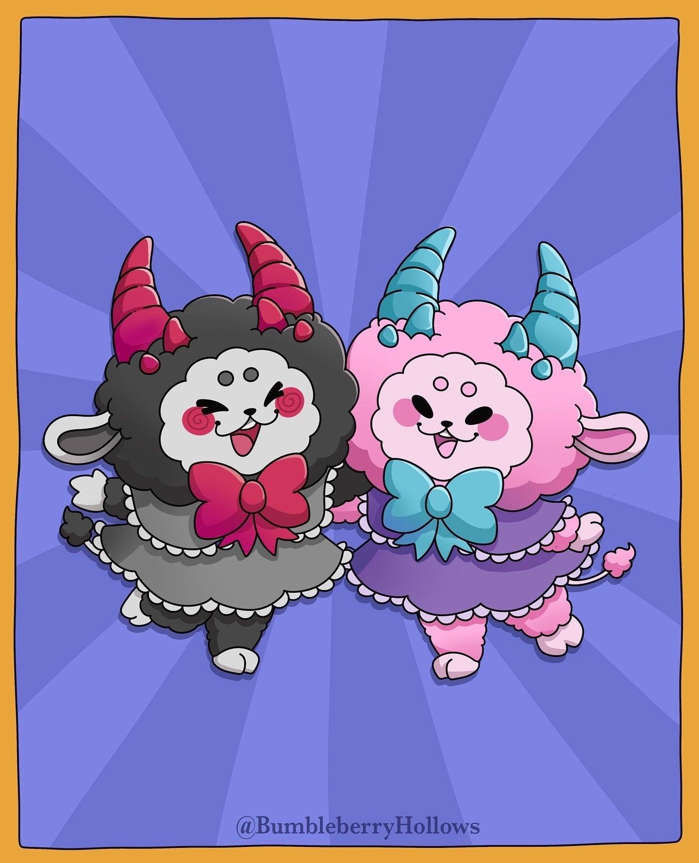 Plush - Inkeri the Goat (Gothic)