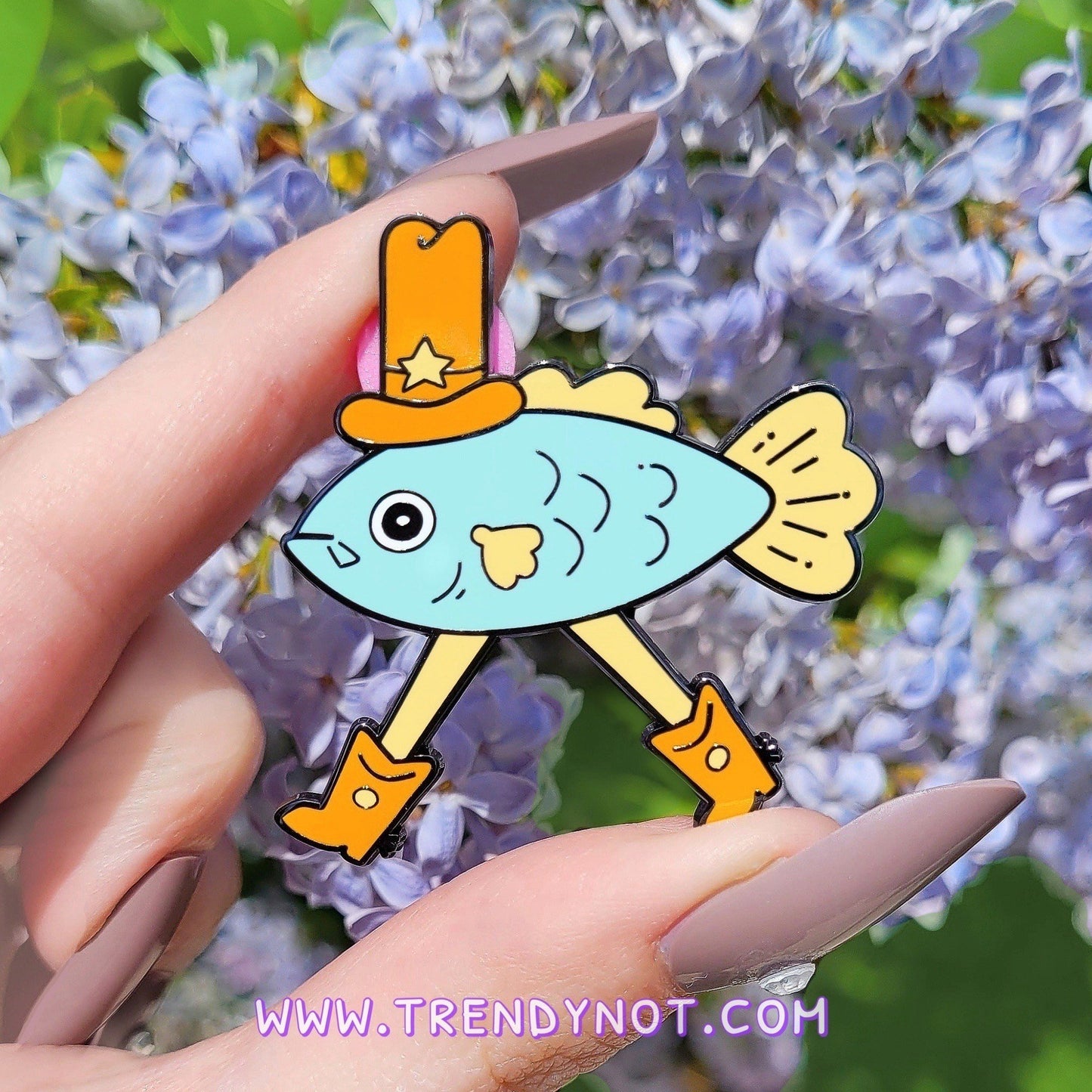 Wholesale - Pin - Cowboy Fish