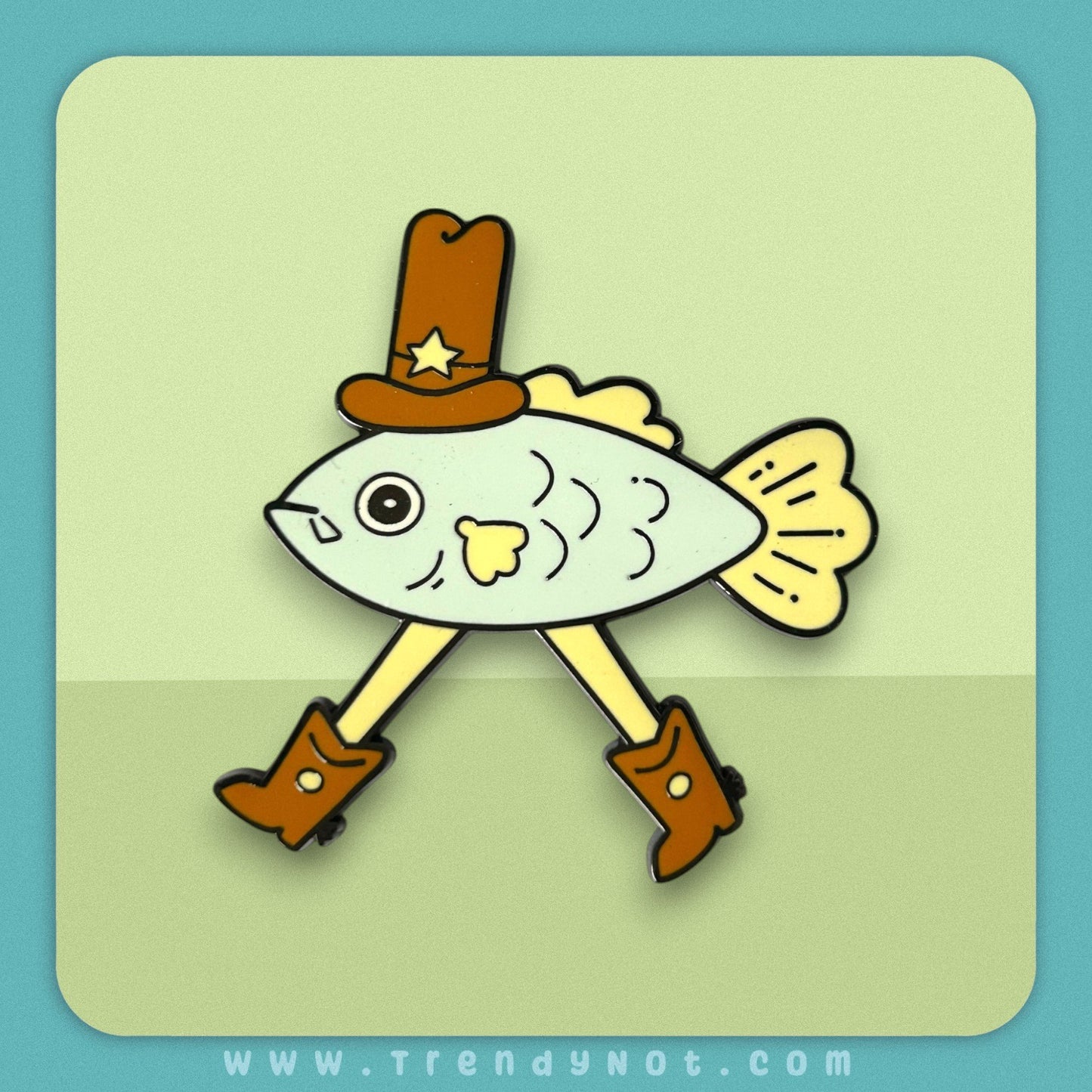 Wholesale - Pin - Cowboy Fish