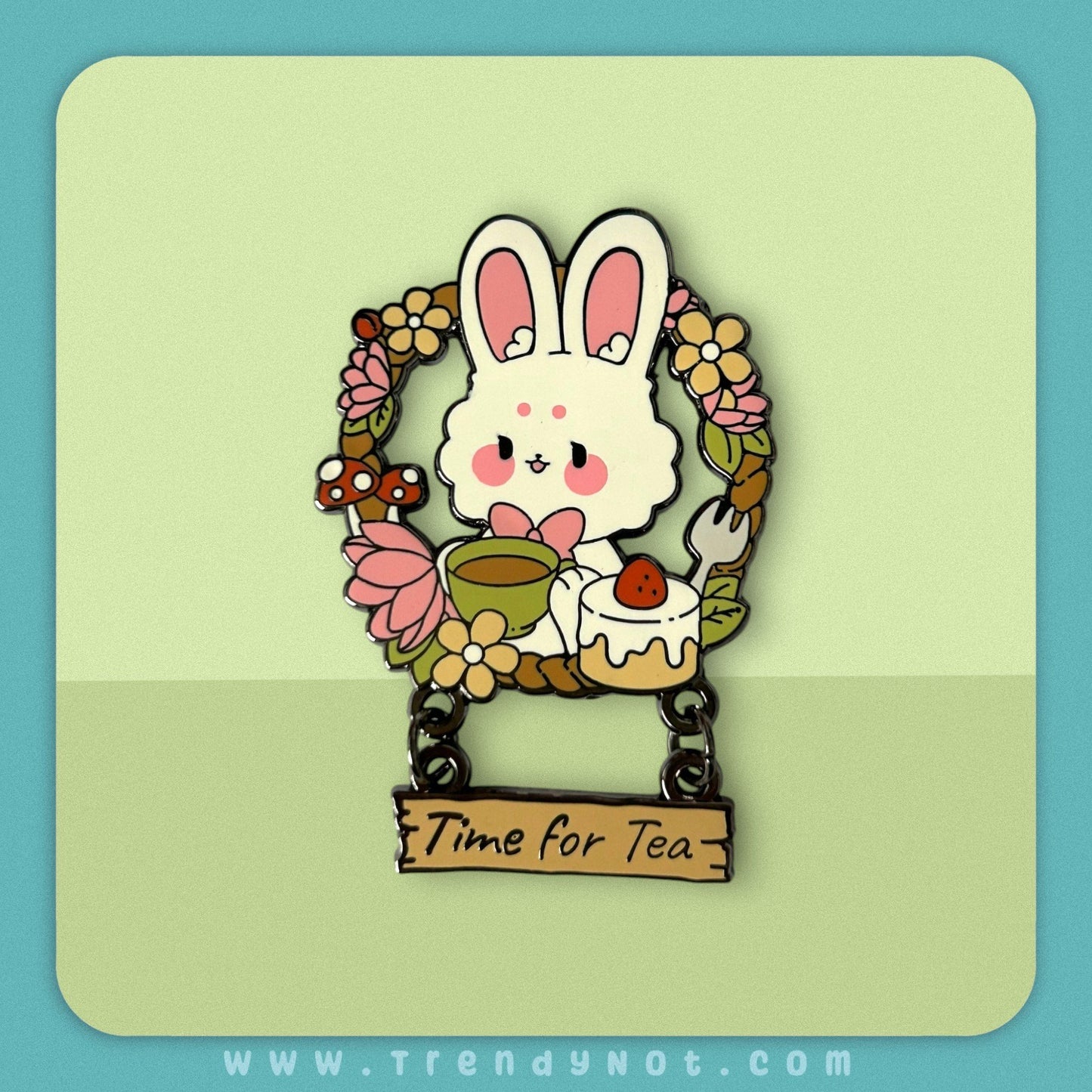 Wholesale - Pin - Bonnie Bunny Time for Tea