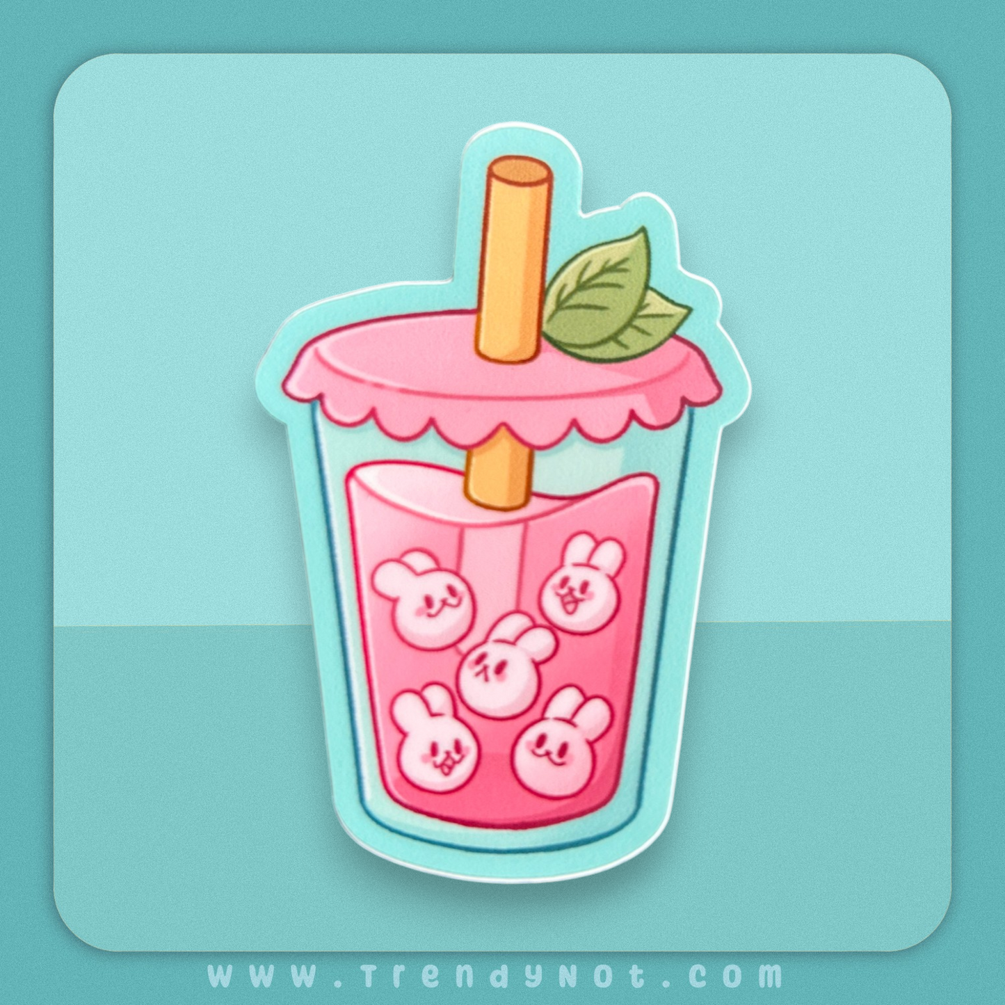 Wholesale - Sticker - Boba Bunny Tea