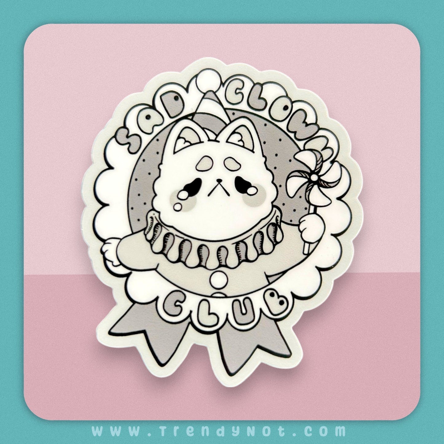 Wholesale - Sticker - Sad Clown Club