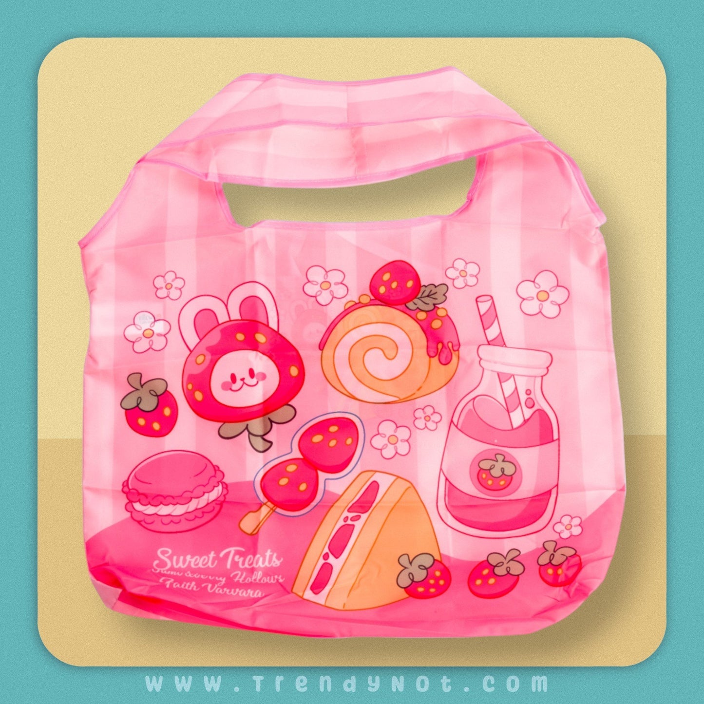 Wholesale - Grocery Bag - Sweet Treats (Pink)