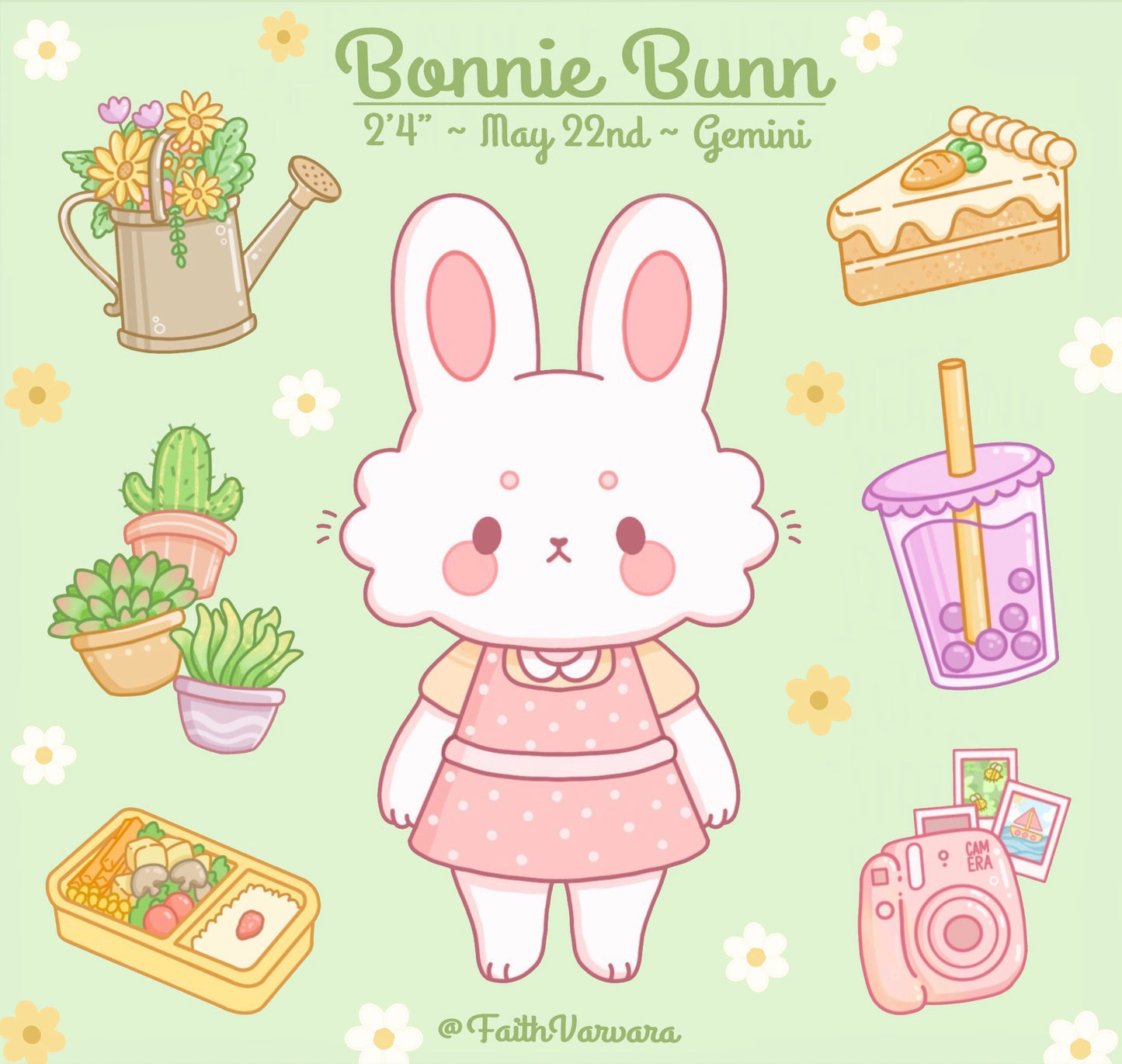 Sale / Sticker Sheet - Bonnie Bunny