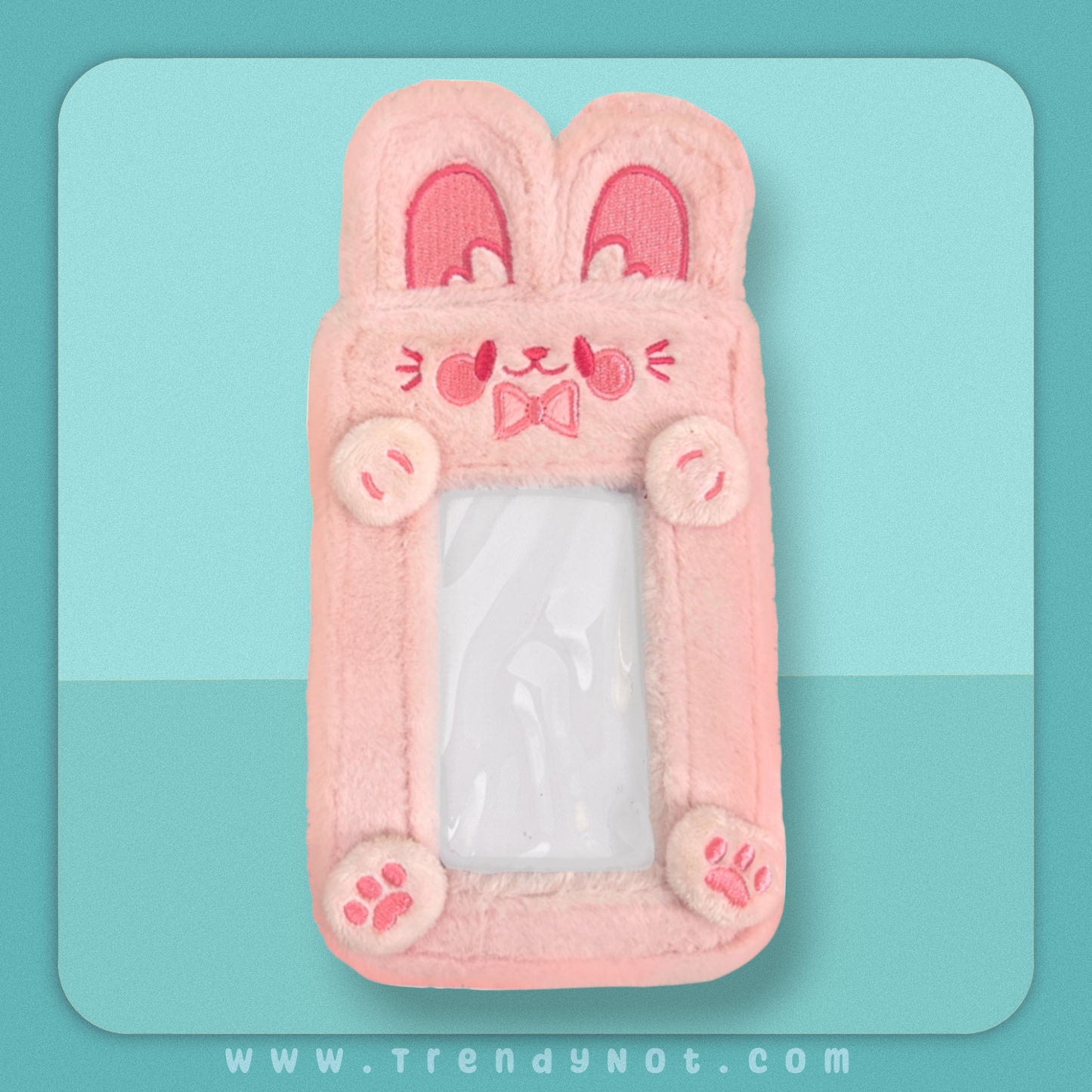Card Holder - Bonnie the Bunny (Pink)
