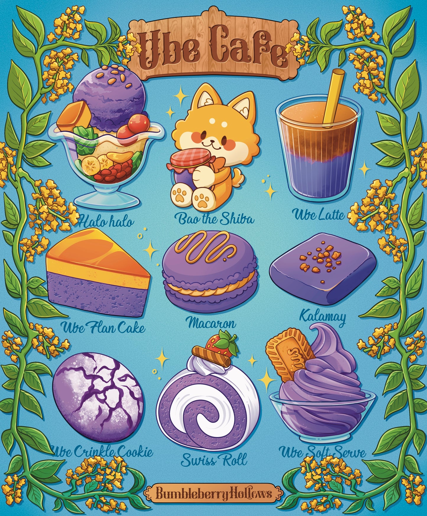 Art Print - Ube Cafe