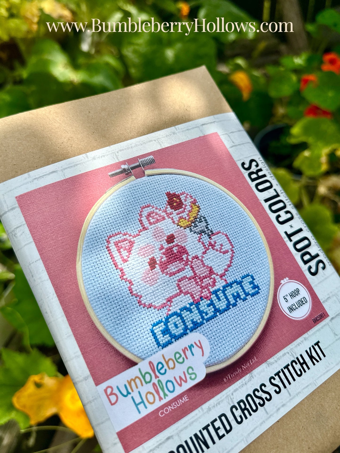 Cross Stitch DIY Kit "Counted" Consume