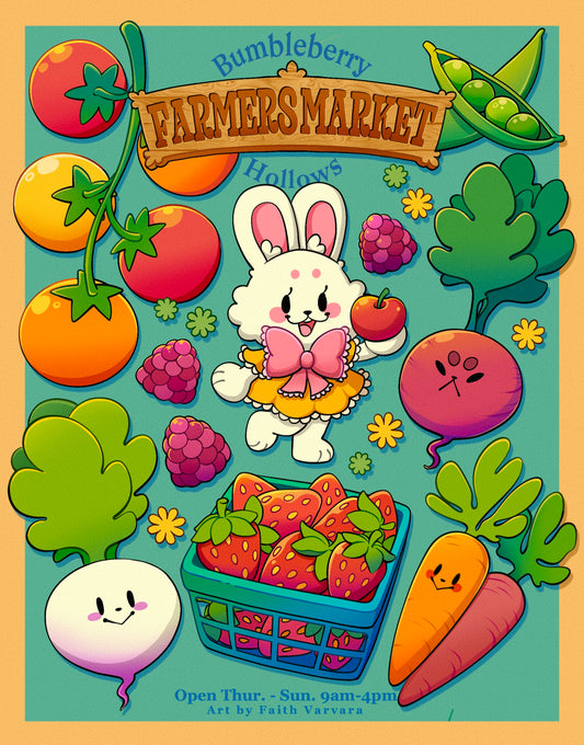 Art Print - Farmers Market