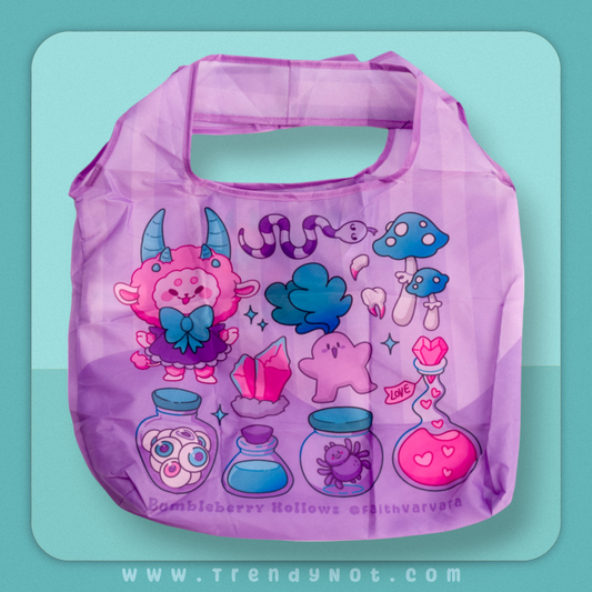 Wholesale - Shopping Bag - Magical Inkeri (Purple)