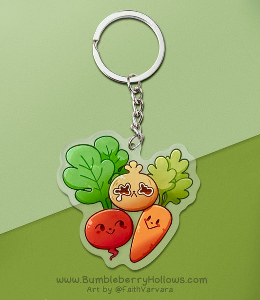 Keychain - Veggies