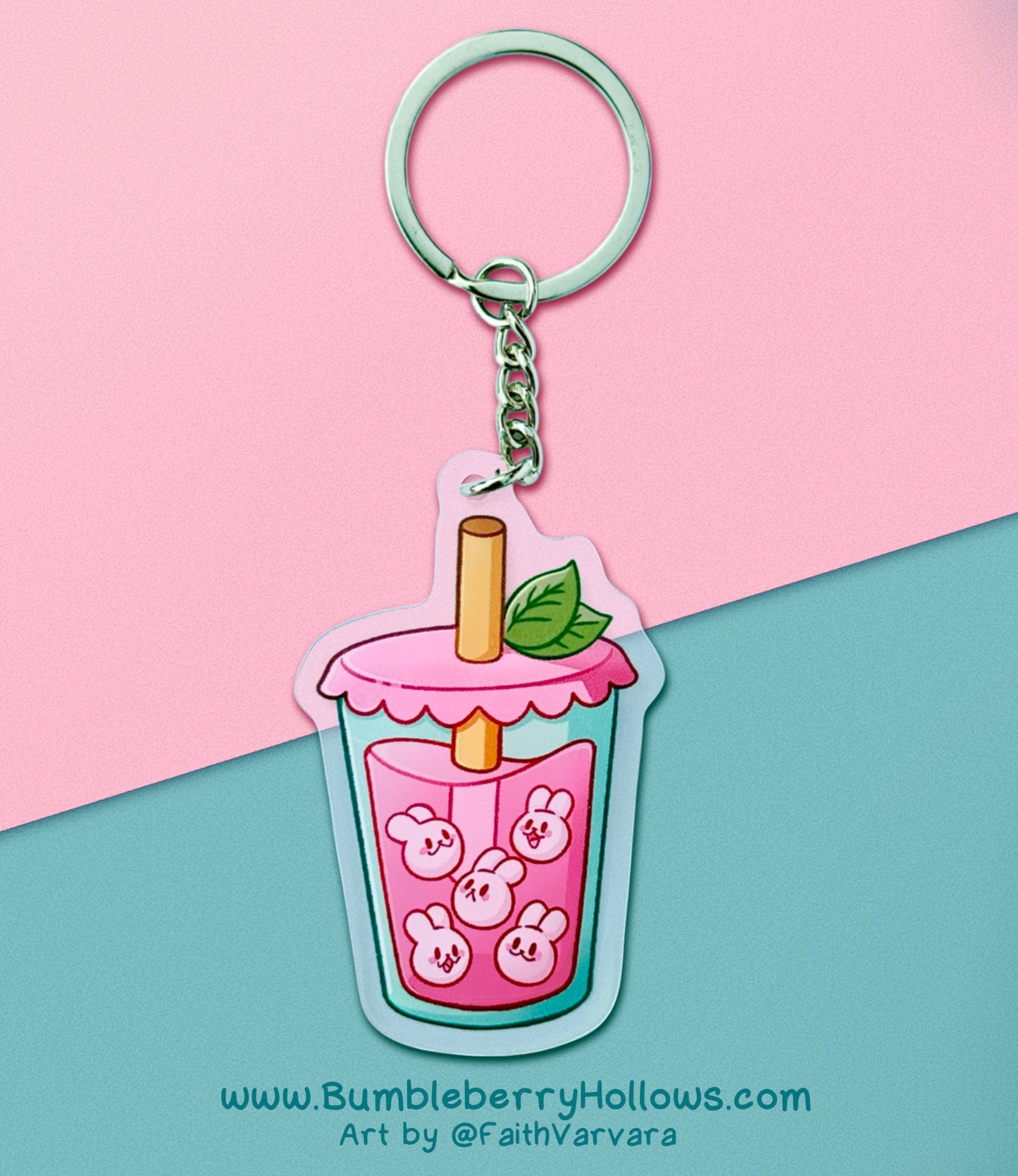 Keychain - Bonnie's Bubble Tea