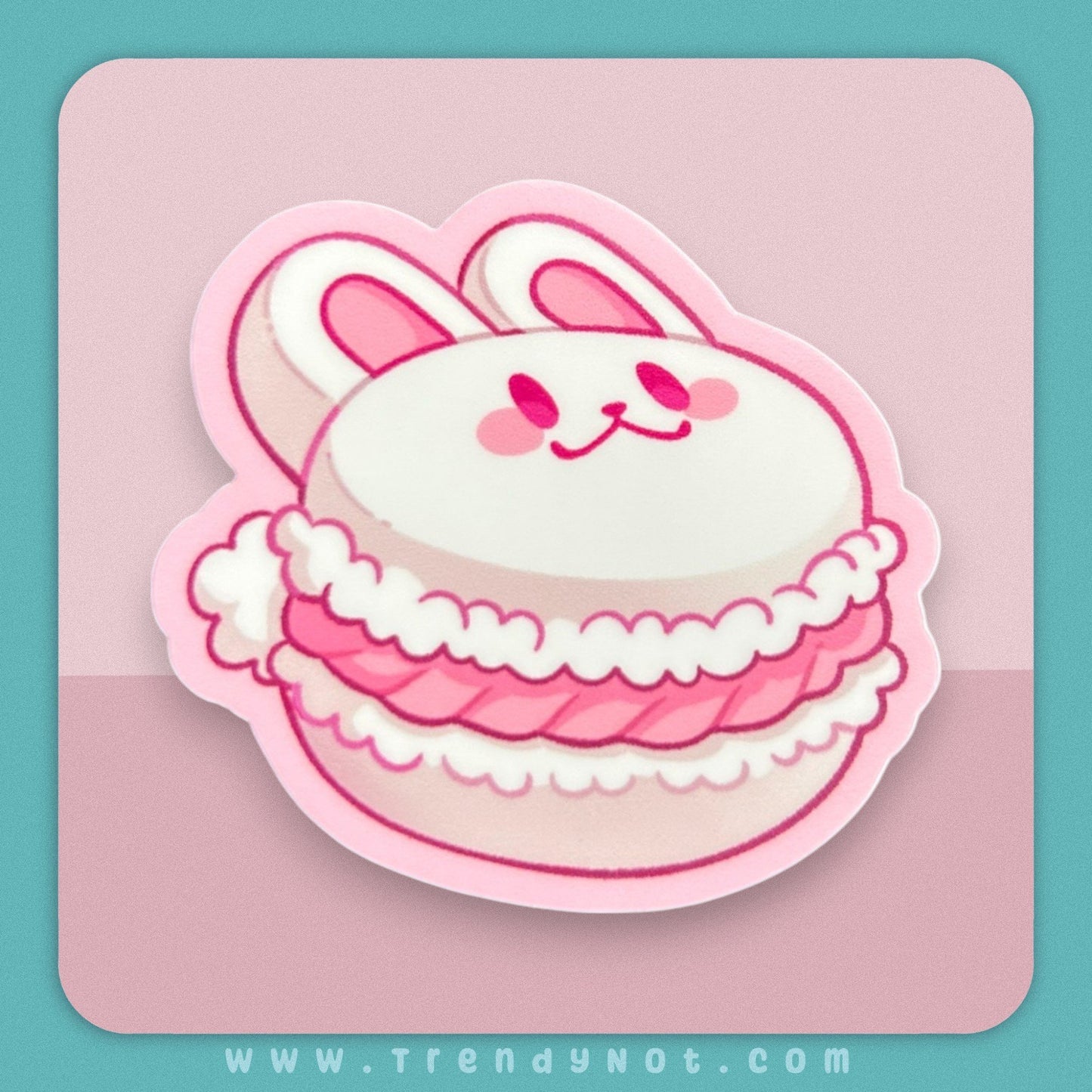 Wholesale - Sticker - Bonnie Bunny Macaroon