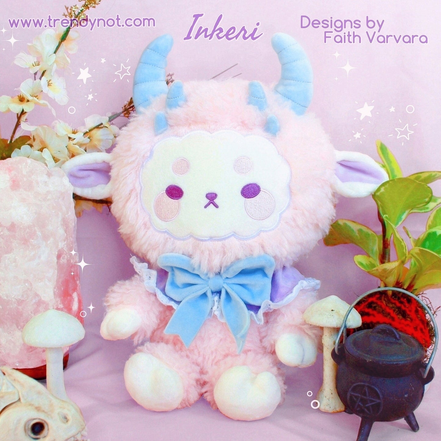 Plush - Inkeri the Goat (Pink)